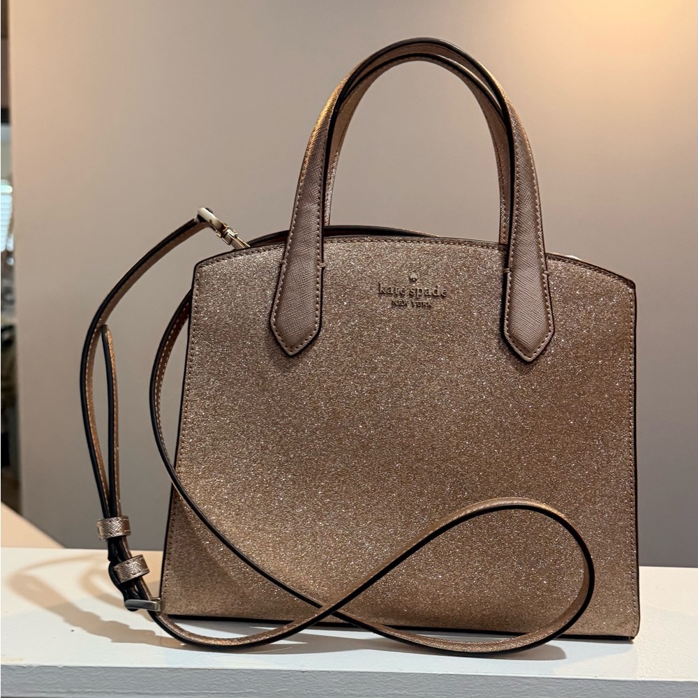 Kate Spade Rose Gold Glitter Mini
Tote